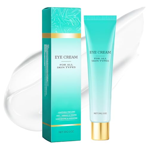 Retinol Eye Cream, Targets Dark Circles and Puffiness—Anti-Aging Formula with Hyaluronic Acid...