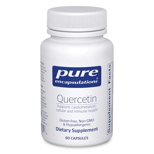 Pure Encapsulations Quercetin - 500 mg - Immune Support, Cellular Health & Heart Health -