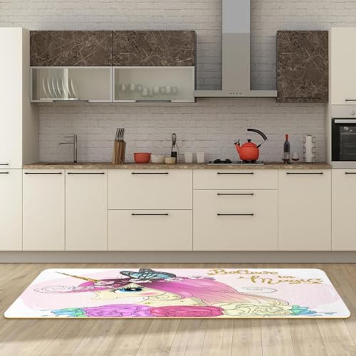 Alfombrillas de cocina decorativas para pasillo y cuarto de lavado VAPOKF 3