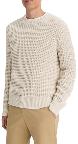 Vince Men's Macro Waffle L/S Crew2