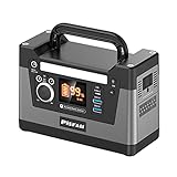 135Wh Portable Power Station, 37500mAh Solar Generator Backup Lithium Battery, Camping Supplies with...