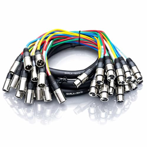 Amazon.co.jp: Seismic Audio - 16チャンネル XLR スネークケーブル