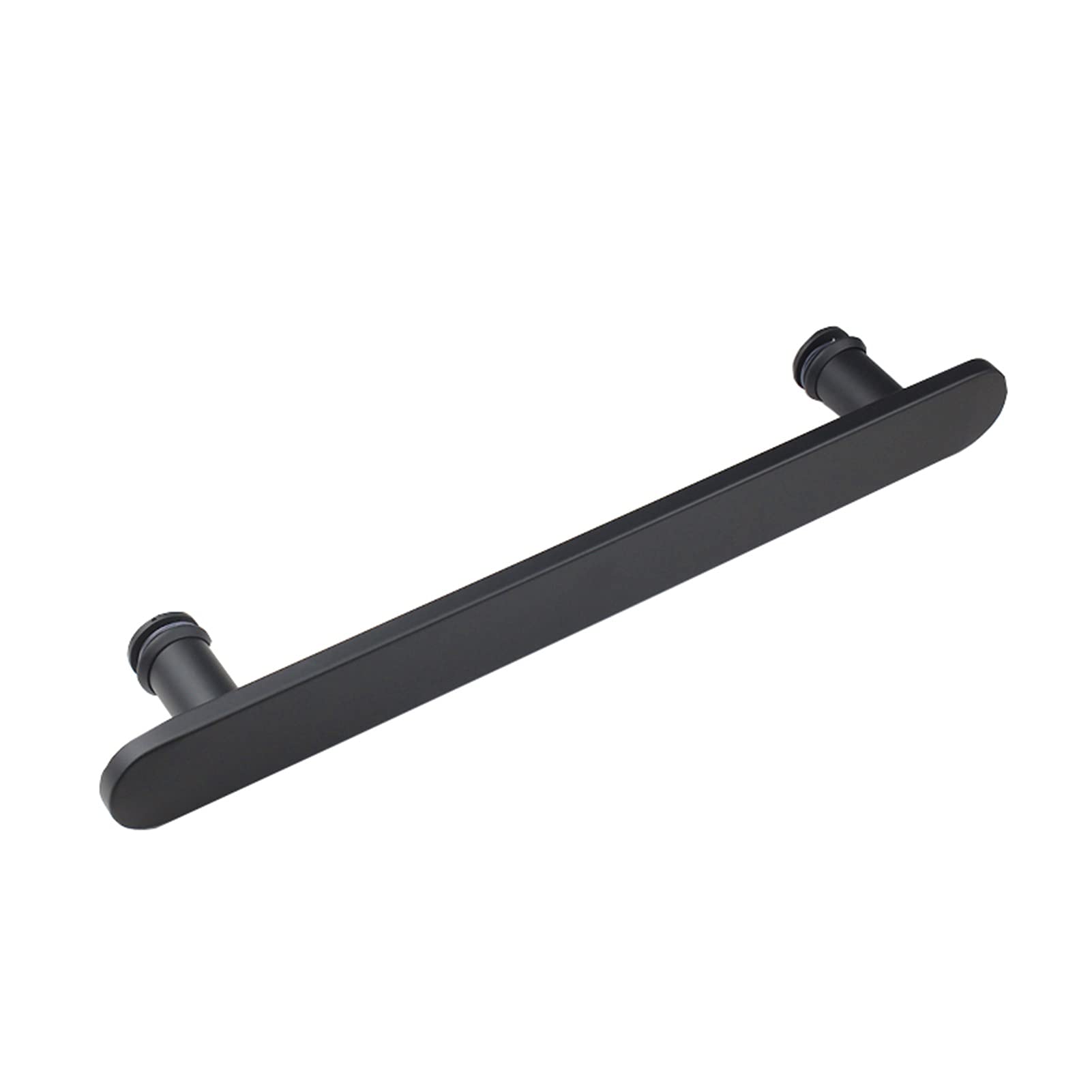 Poignée de porte de douche noire en verre 500 mm bouton de remplacement pour cabine de salle de bain