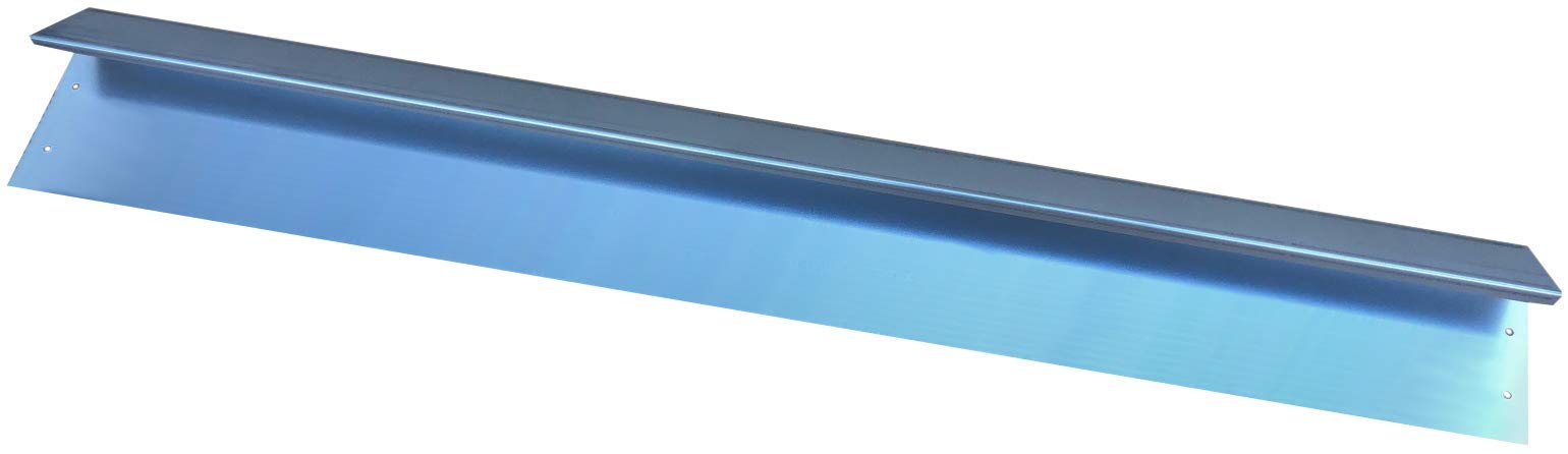 Schneckenzaun Metall für max. 12 qm (14 Bleche, 4 Ecken)
