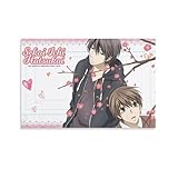 MINMIE Japanese Yaoi Anime Sekaiichi Hatsukoi Poster Tapestry Decorative Painting Wall Art Living Room Tapestries Bedroom Prints 08x12inch(20x30cm), Unframe-style