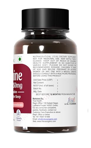 Image of L Theanine 250mg with Vitamin B Complex | 120 Veg Tablets - L Theanine Supplements for Relaxation, Mood, Focus & Energy Levels | Stress Support Formula