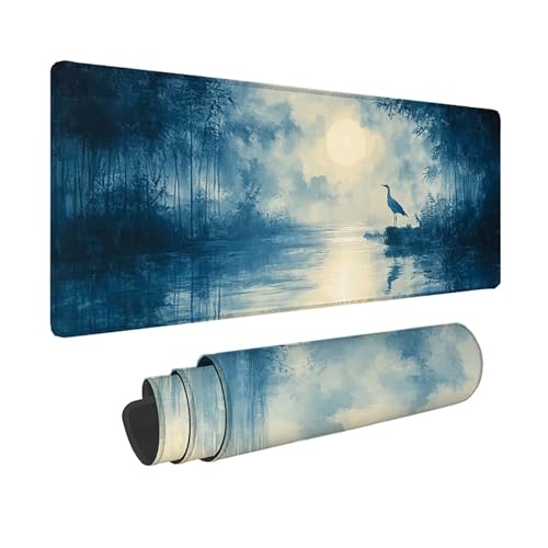 Tapis de souris oiseau sous-main grand format pour embellir votre bureau PC