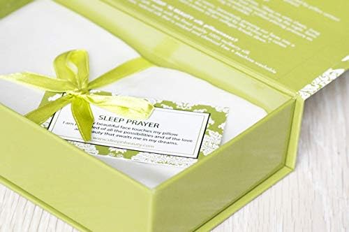 Pillowcase in silk Sleep'n Beauty 65x65cm, Ivory, 65x65 cm - Image 3
