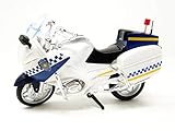 GT-3989 MOTO POLICÍA MUNICIPAL vehículo de metal y plástico,ideal para coleccionar y para la diversión de los más peques.