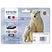 Produktbild EPSON® Tintenpatrone, 26XL, C13T26364010, original, 4er sortiert, 12,2/9,7 ml (schwarzweiß/farbig), 500/700 Seiten (schwarzweiß/farbig) (4 Stück), Sie erhalten 1 Packung á 4 Stück