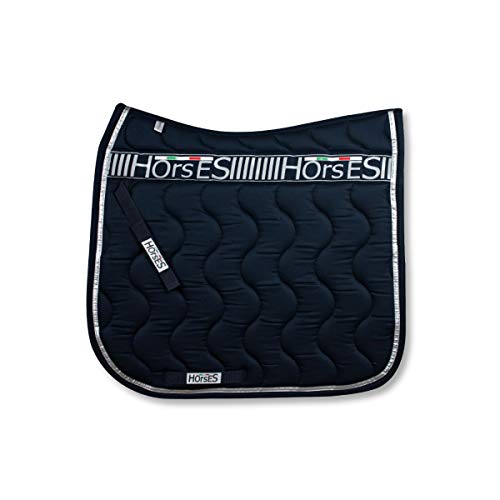 Tapis de selle dressage Horses Gloss pour briller en concours hippique et aux entraînements