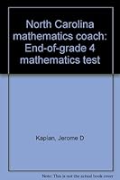 North Carolina mathematics coach: End-of-grade 4 mathematics test 0876949146 Book Cover