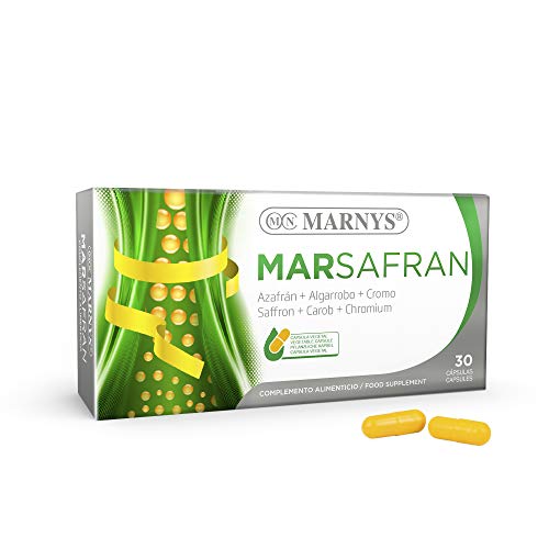 Marnys Marsafran Azafrán, Algarrobo Y Cromo 30 Cápsulas Vegetales