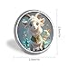 Cute Goat Lapel Pin Cute Metal Brooch Pin Fashionable Round Badge for Shirts, Hats, Jackets Unique Fashion Accessories Gift for Men & Women