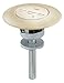 Hubbell Wiring Systems PT73FFSDI Aluminum 1 Piece Unit Fire-Rated Poke-Through 3-Service Furniture Feed Pedestal, 7" Diameter x 8-1/2" Length, 3" Core Hole, 3/4" EMT Conduit Size, Ivory