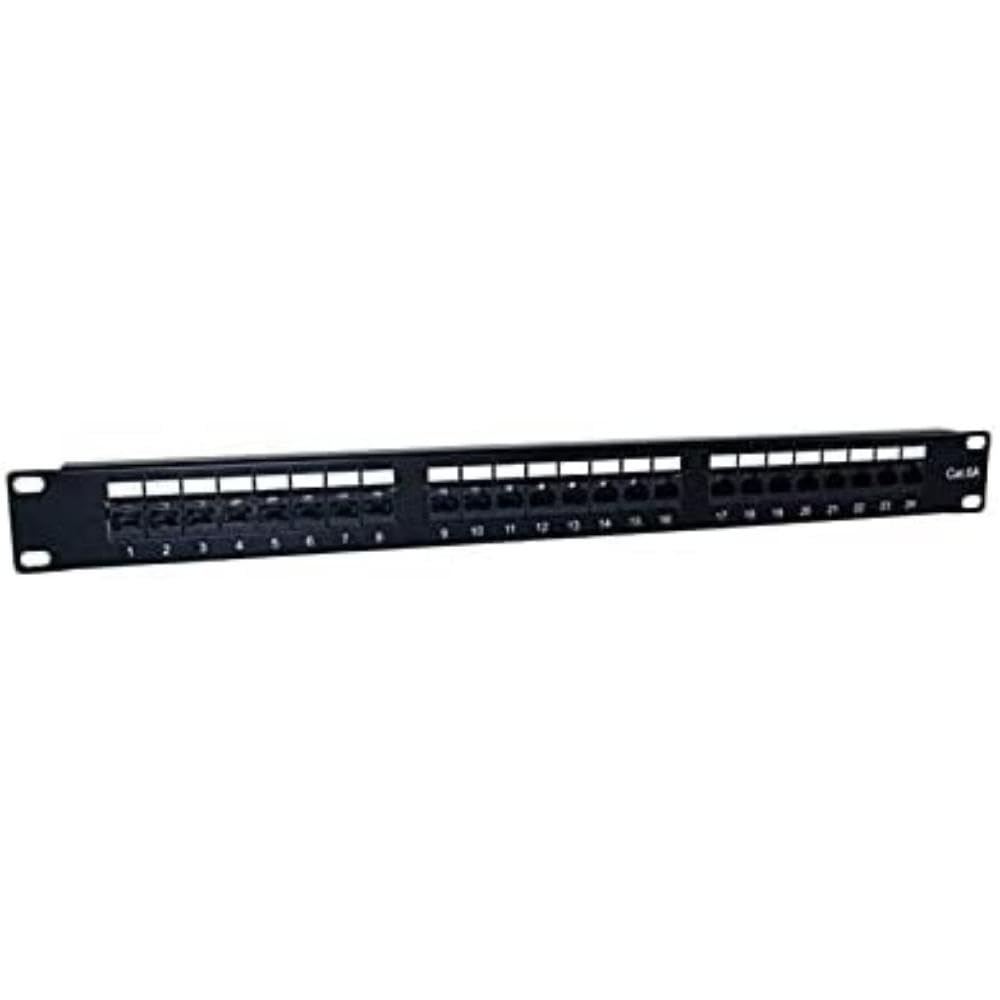 Patch Panel 24 Ports UTP Catégorie 6 panneau de brassage informatique - 2