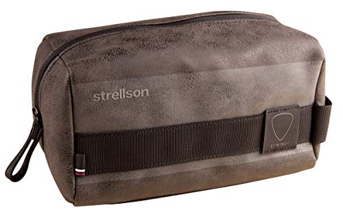 Strellson finchley washbag shz Herren Kosmetiktasche, 4010002557, Dunkel Grau 802