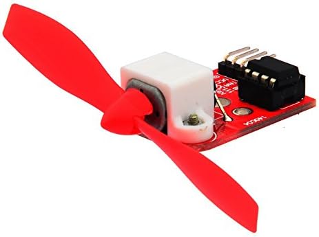 L9110 Fan Motor Module with Fan Propeller for Firefighting Robot Design Arduino