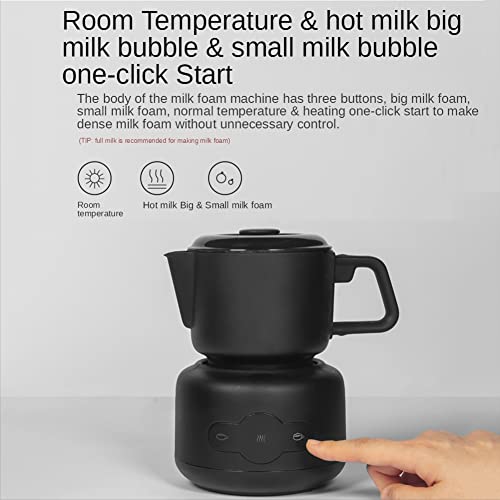 AMLILY 150Ml Espresso Café Leche Frotura Eléctrica Caliente Mezclador De Frío Máquina De Espuma De Láctura 220V 450W 300… - Imagen 3