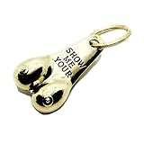 メタル製 キーホルダー（ブーブス）裸体 乳 おっぱい 乳房 バスト アート 美術 チャーム ジョーク セクシー 金具 金属 キーチェーン [並行輸入品]