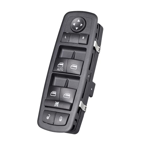 2011-2012-2013-2014-2015-2016 Dodge Journey Master Power Window Switch Driver Side, Dodge Journey Door Lock Switch Control Button 68084001AB, 68084001AC, 68084001AD, DWS1893, 901486, 1S14276(8+13 Pin)