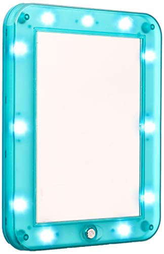 MERANGUE Locker Worx Light-up Magnetic Locker Mirror, Color May Vary