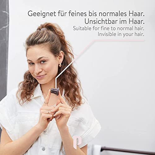 pony puffin CHOCOLATE | Für den perfekten Zopf voller Volumen & Halt - Made in Germany | Latexfrei & vegan | Hebt Deinen Zopf auf das nächste Level | Braun für alle dunklen Haare