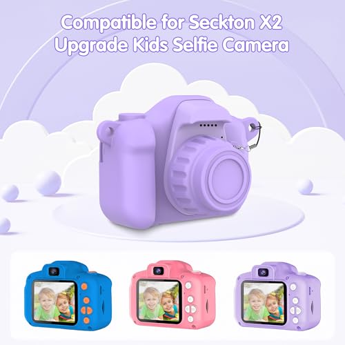 Funda de silicona para cámara Seckton X2 color púrpura miniatura 2