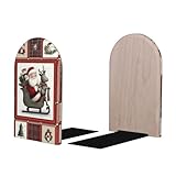 Serre-livres en bois : les serre-livres sont fabriqués en bois de haute qualité, et le fond est fabriqué en métal robuste et robuste. Le support de livre en bois est épais et durable, avec une bonne stabilité et soutien.