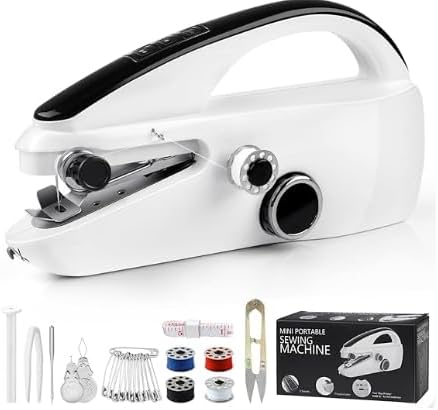 Handheld Sewing Machine, Dual Speed Hand Held Sewing Machine, Sewing Mini Portable Machine