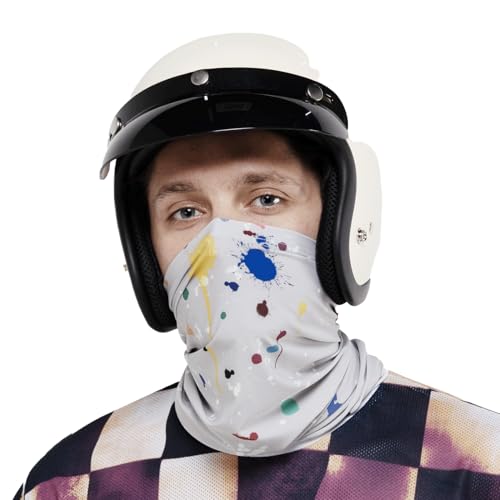 Greedaman Motorcycle Mask Multi Design Riding Face Cover for Bikers (Jackson,P Design) by GREEDAMAN - Image 4