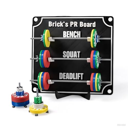 Custom PR Tracking Board - Weightlifting Personal...