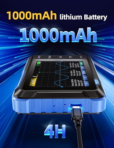 Image of FNIRSI DSO153 2 in 1 Handheld Oscilloscope /DDS Signal Generator, Digital Portable Automotive Oscilloscope with 2.8 inch TFT, 1MHz Bandwidth, 5MS /s Sampling Rate, Trigger Function By Skyking