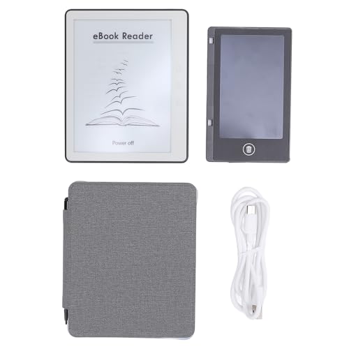 eReader, 5.76 Inch Touch Screen, 198ppi No Reflection Flat Ink Screen, Open E Book Reader with Pen and Writing Tablet, 1GB RAM, 16GB EMMC ROM, for Android 8.1