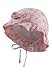 Sterntaler Babyhut Vichy Karo Bindeband - Mädchen Babyhut mit UV -Schutz 50 aus Baumwoll -Mischgewebe - Schirmmütze für Babys - perlrosa, 47
