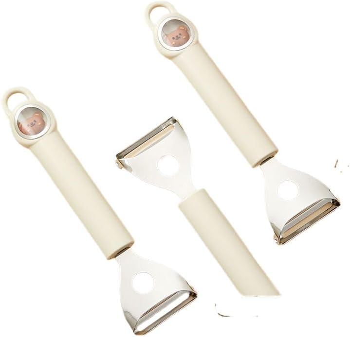 不锈钢削皮刀 Potato Peeler,Swivel Vegetable Peeler 家用土豆去皮神器水果瓜刨厨房专用水果多功能刮皮刀 Household Cleaning，Kitchen Storage Essentials