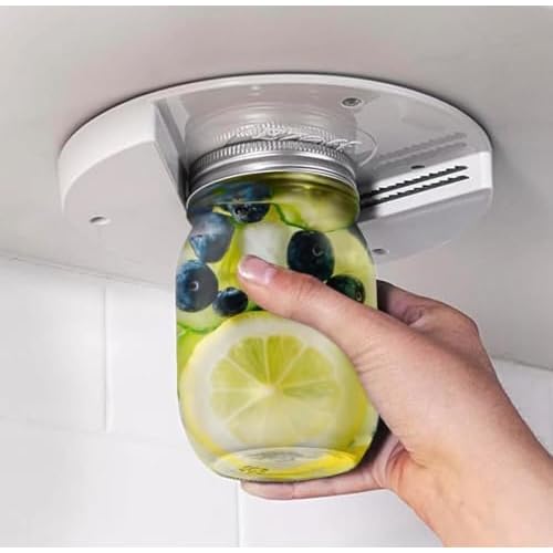 EZ Off Jar Opener for Seniors - Under Cabinet Jar Openers for…