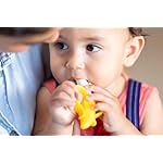 Nuby-Nananubs-Banana-Massaging-Teether–Baby-Teething-Toys-3-Months-and-Up-Silicone-Teether-for-Sore-Gums-Infant-Toy-Baby-Essentials-Brush-Travel-Accessory-Gift-for-Babies