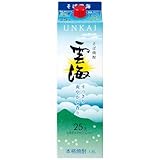 雲海酒造 そば焼酎 25° 1.8Lパック