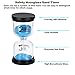 Sand Timer 2 Minute Hourglass Timer: Colorful Small Blue Sand Clock 2 Min, Plastic Hour Glass Sandglass Timer for Kids, Games, Decorative, Classroom, Kitchen, Toothbrush