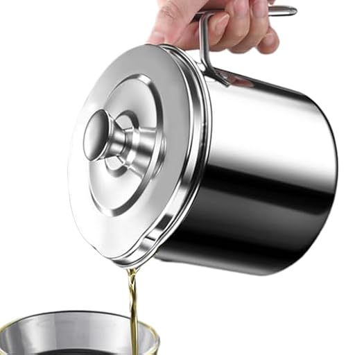 Dispensador De De Acero Inoxidable - Filtro De Malla A Prueba De Fugas, Dispensadores De De Ancha | Dispensador De Cocina Con Mango Para Almacenamiento De Sopa De Oliva, Cocina, Fre | Ya disponible en tu tienda friki favorita! En mundofriki.es!