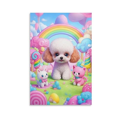 Impression giclée sur toile de caniche premium 50 x 75 cm pour mur