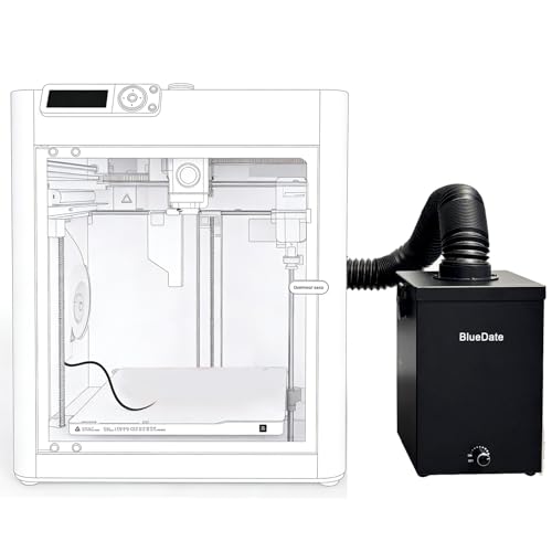 BlueDate 3D Printer Air Purifier Compatible with for Bambu Lab...