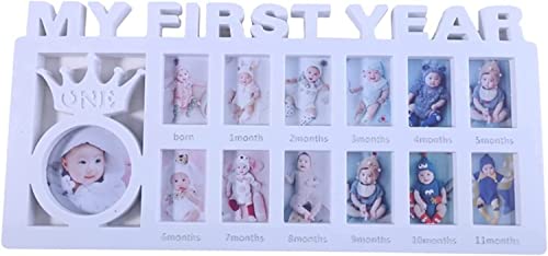 Album commémoratif de croissance pour bébé cadeau de naissance blanc idéal - 2