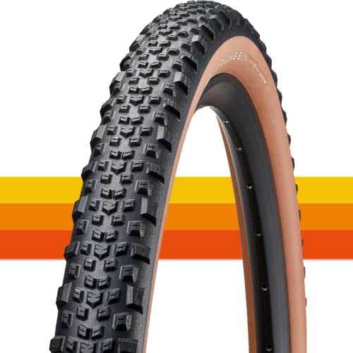 AMERICAN CLASSIC Gravel Bike Tire, Replacement Tire for Gravel Bicycle, Fast Singletrack, Loose Trails, Gravel Roads - Krumbein, 700 x 40c, 700 x 50c, 650b x 47 (700 x 40c - Tan - Tubeless)