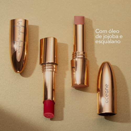 Océane Batom Vermelho Velvet Lipstick Red Star 3 2G
