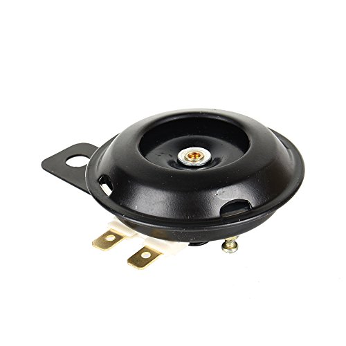 105 db Motorcycle Horns 12V 1.5A Waterproof Round Horn Speakers Scooter Horn, Black Scooter Moped Dirt Bike ATV Motorcycle Speaker - Image 6