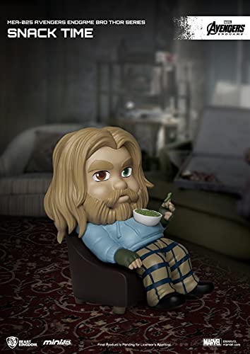 Beast Kingdom Avengers: Endgame: Bro Thor Snack Time Mea-025 Mini Egg Attack Figure,Multicolor #TOP2
