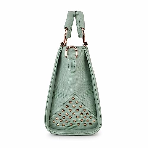 Image of WOMEN MARKS Studded Hand /Sling bag PU Leather Handbag & Crossbody Bag For Women /Girls Shoulder Bag Adjustable & Detachable Sling Strap