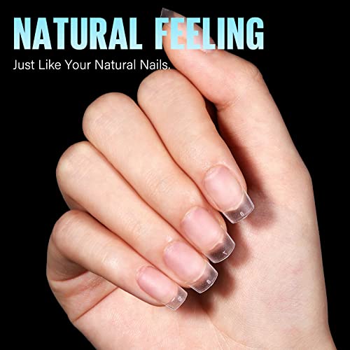 TOMICCA Short Square Nail Tips - Image 3